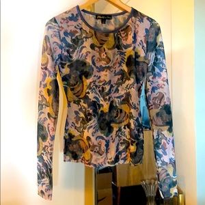 Elizabeth and James Camouflage Blouse
